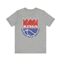 KC/OMAHA KINGS (Distressed Design) Short Sleeve Tee
