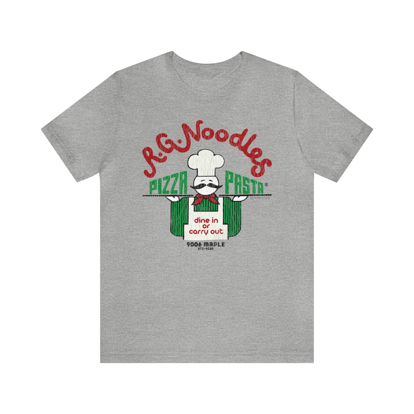 R.G. NOODLES PIZZA & PASTA Short Sleeve Tee