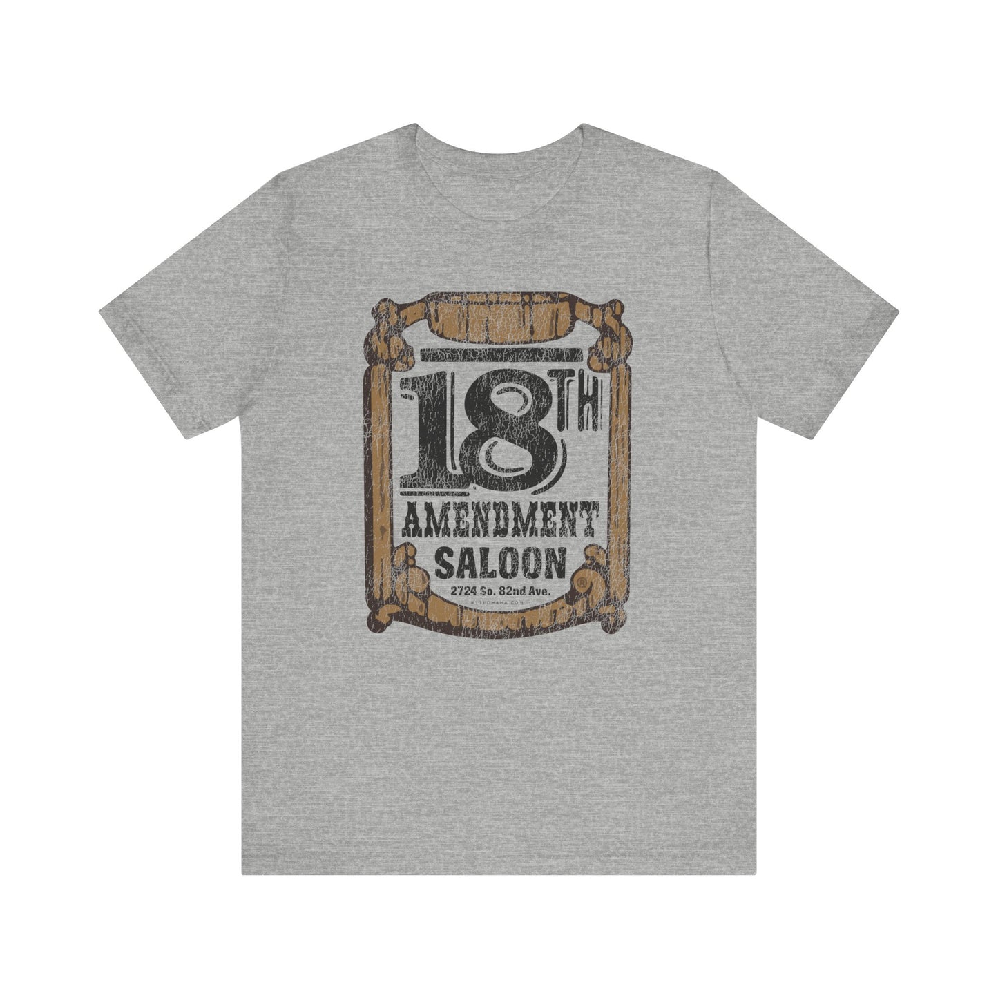 18TH AMENDMENT SALOON (2-color) Short Sleeve Tee