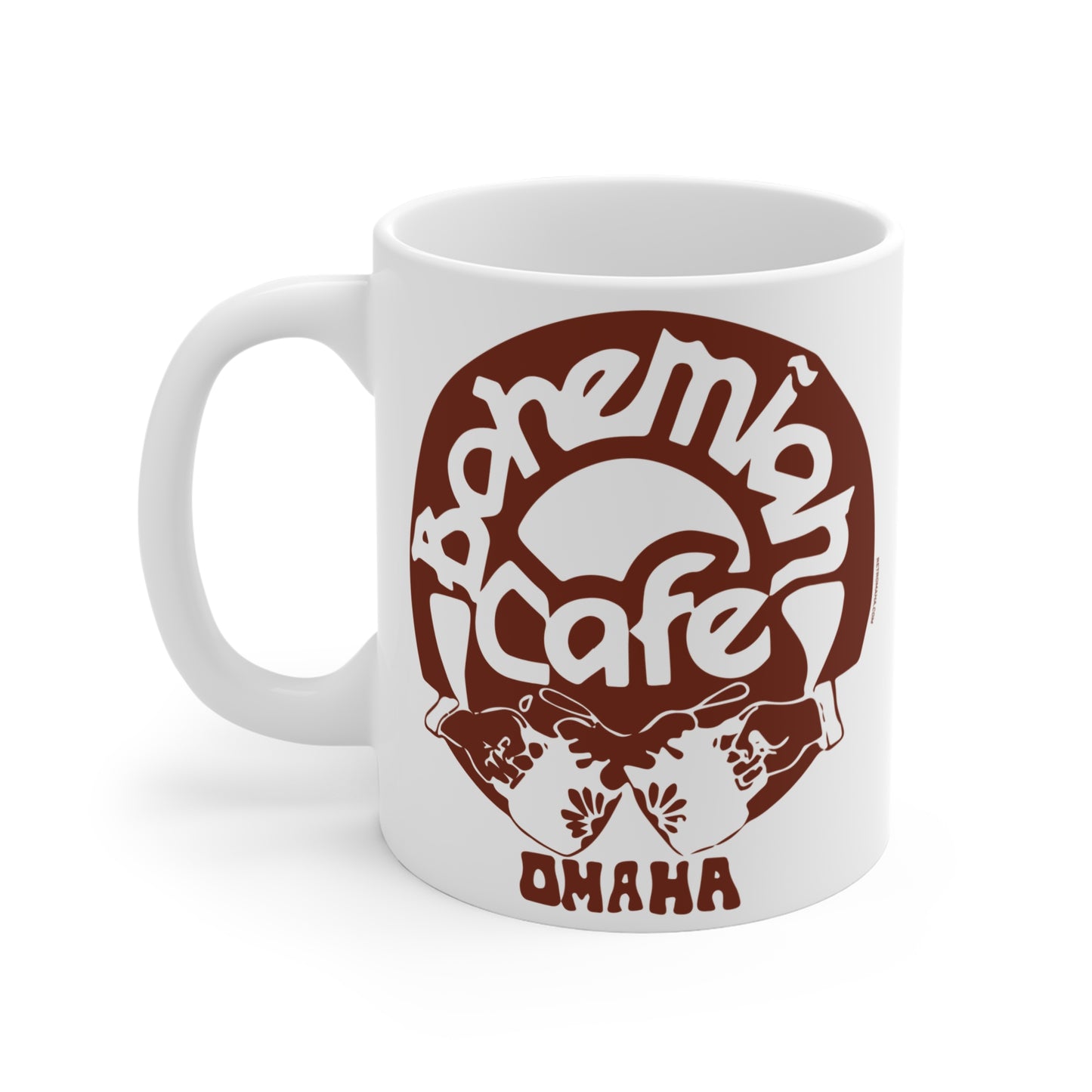 BOHEMIAN CAFE (clink!) Mug 11oz