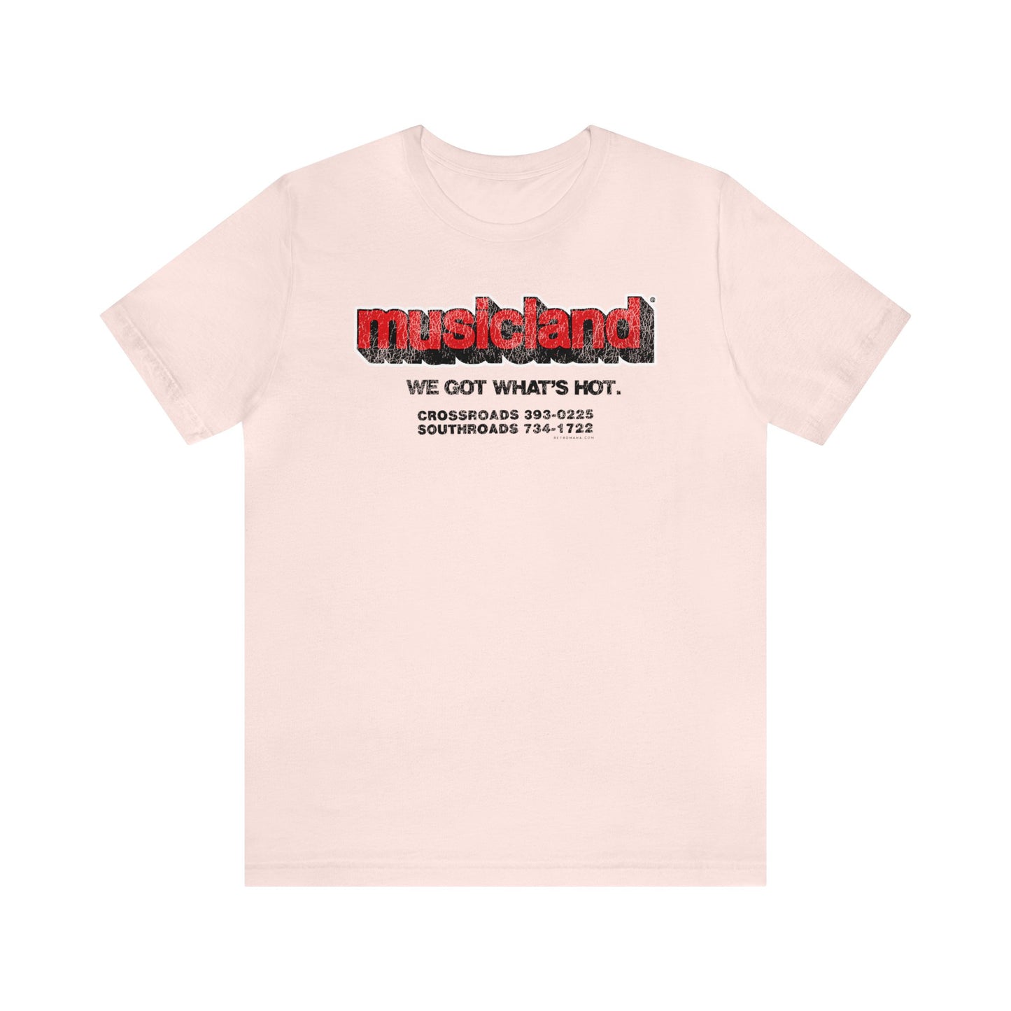 MUSICLAND (90's) Short Sleeve Tee