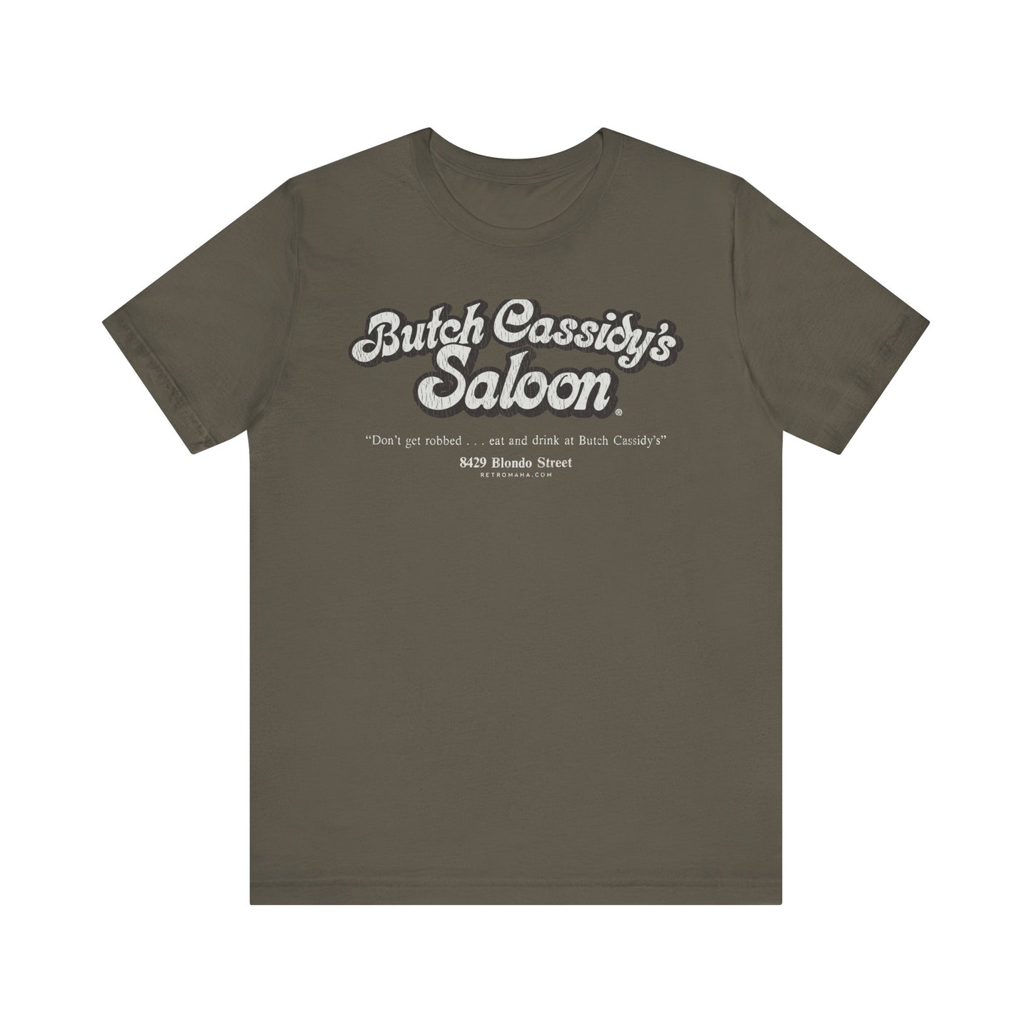 BUTCH CASSIDY'S SALOON - Short Sleeve Tee