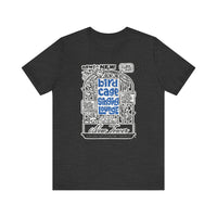 BIRD CAGE SINGING LOUNGE (NEWSPAPER AD) Short Sleeve Tee