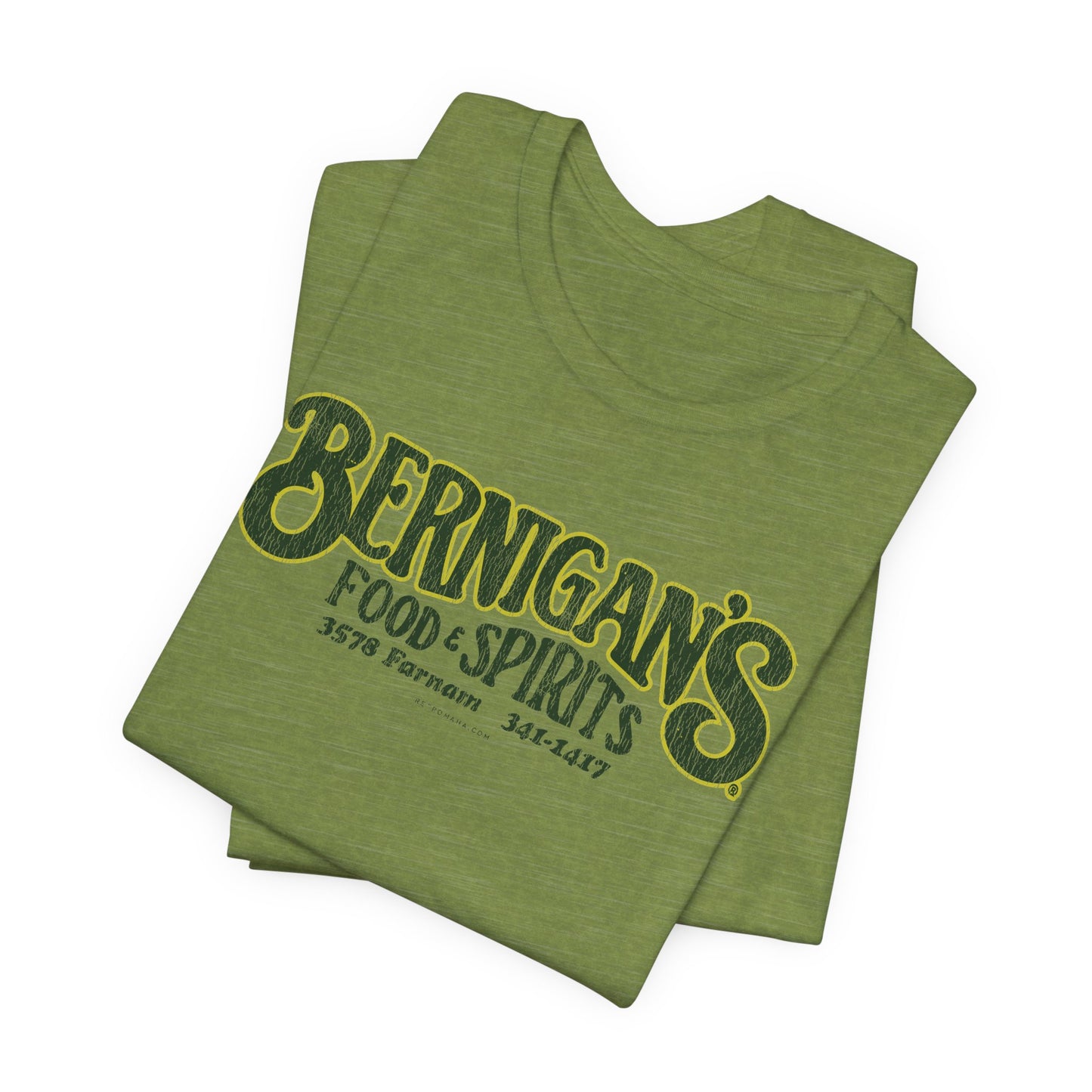 BERNIGAN'S FOOD & SPIRITS Short Sleeve Tee