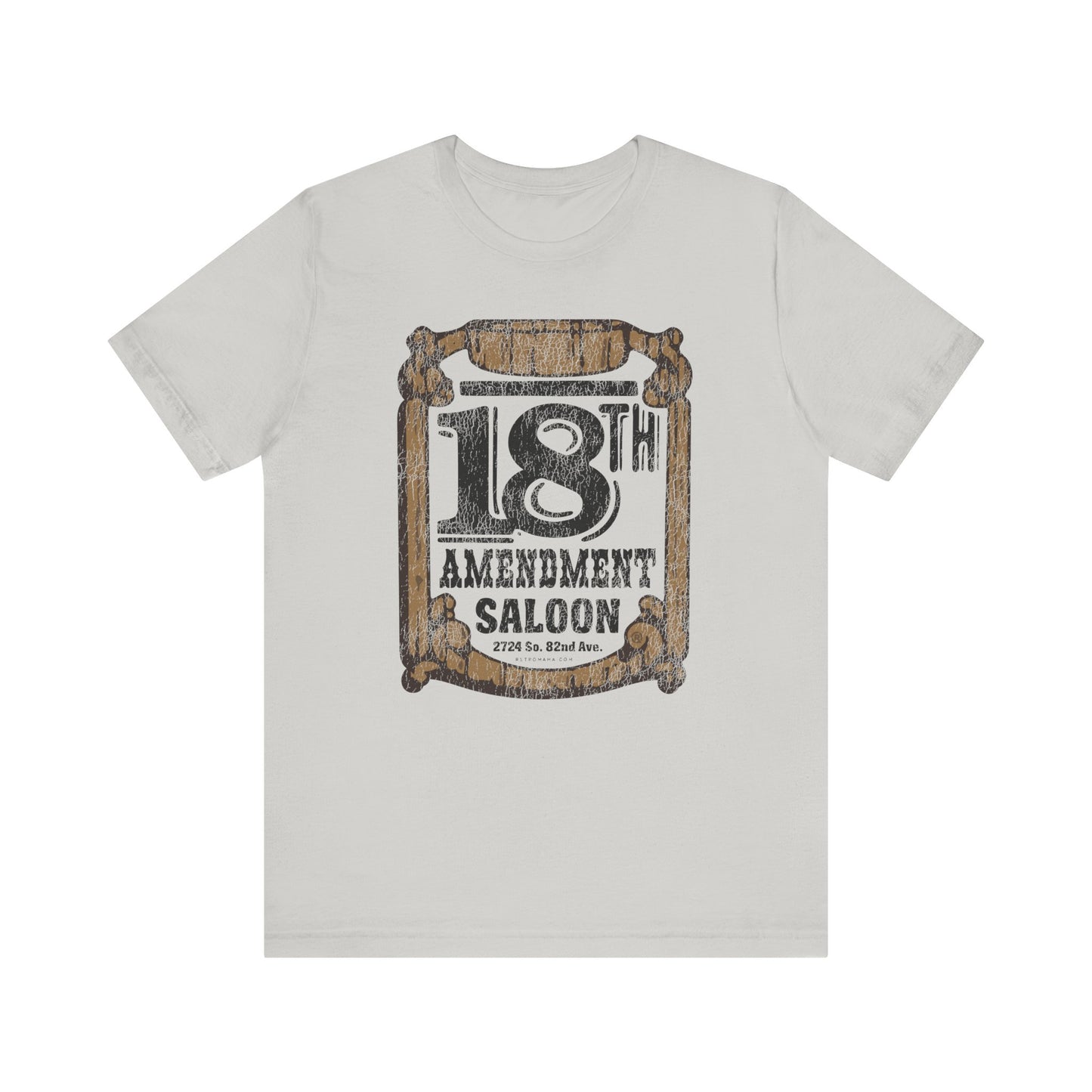 18TH AMENDMENT SALOON (2-color) Short Sleeve Tee