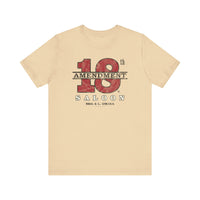 18TH AMENDMENT SALOON Short Sleeve Tee