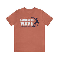 CONCRETE WAVE SKATE PARK Short Sleeve Tee