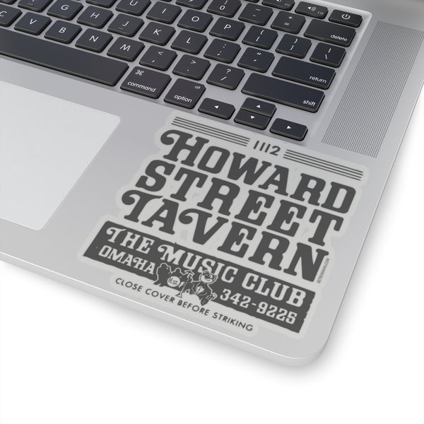 HOWARD STREET TAVERN (matchbook) Kiss-Cut Stickers