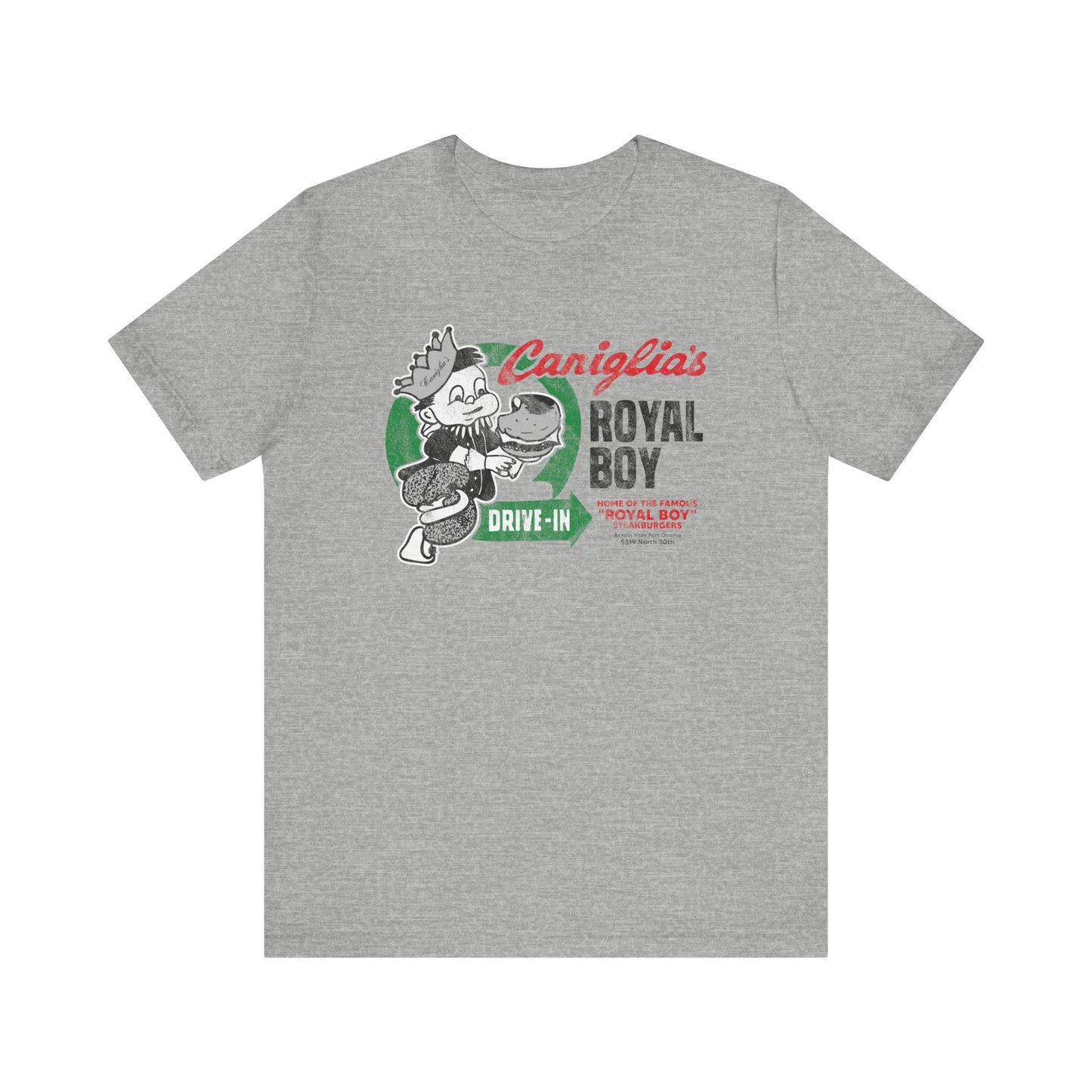 CANIGLIA'S ROYAL BOY Short Sleeve Tee