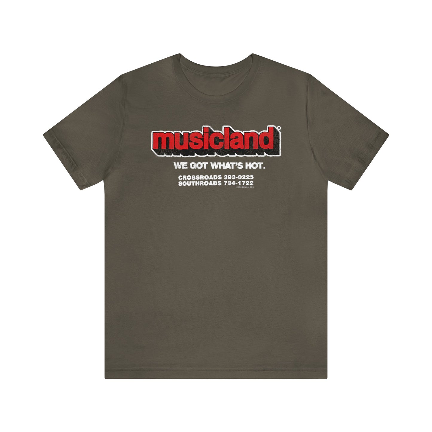 MUSICLAND (90's) Short Sleeve Tee
