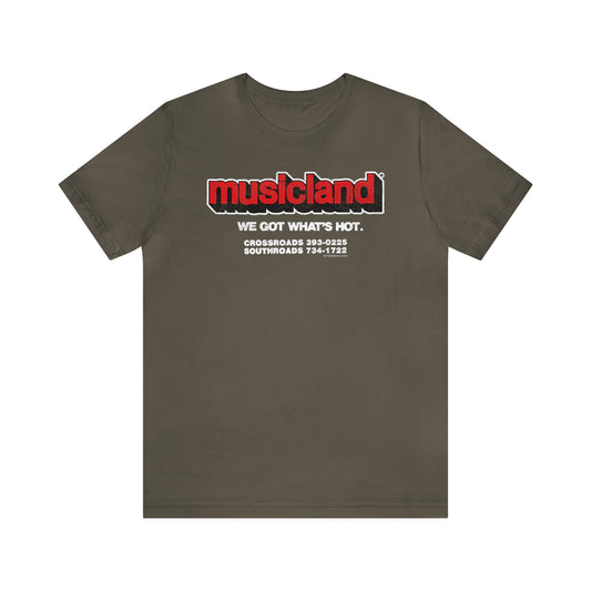 MUSICLAND (90's) Short Sleeve Tee
