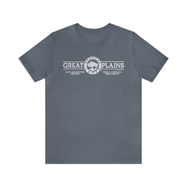 GREAT PLAINS RECORDS & TAPES Short Sleeve Tee