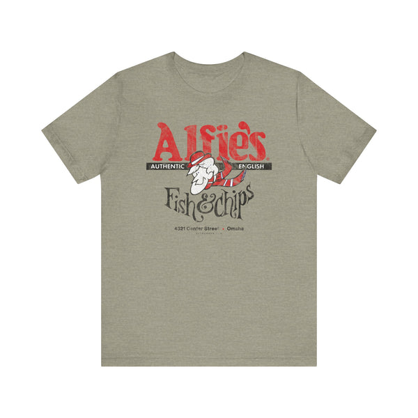 ALFIE'S FISH & CHIPS Short Sleeve Tee