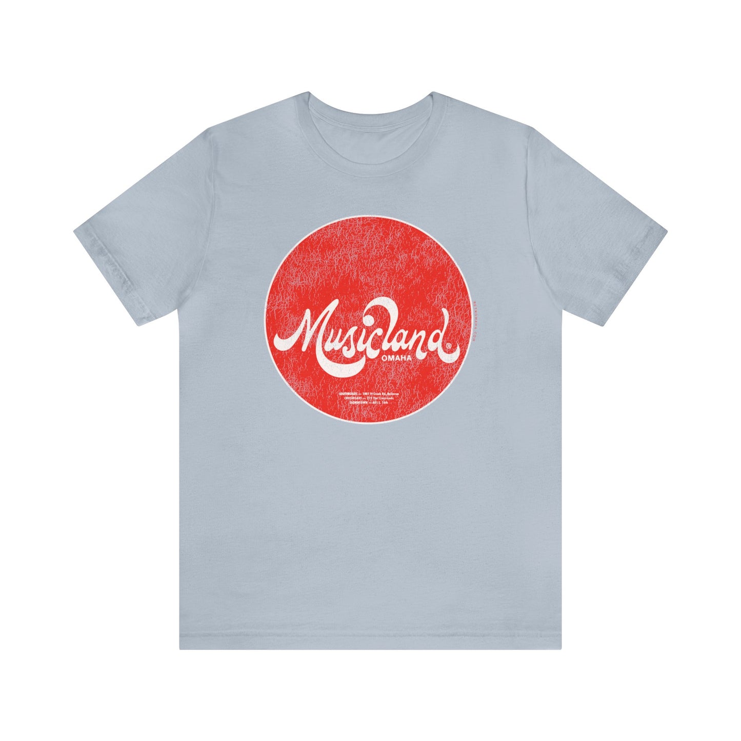 MUSICLAND (70's) Short Sleeve Tee
