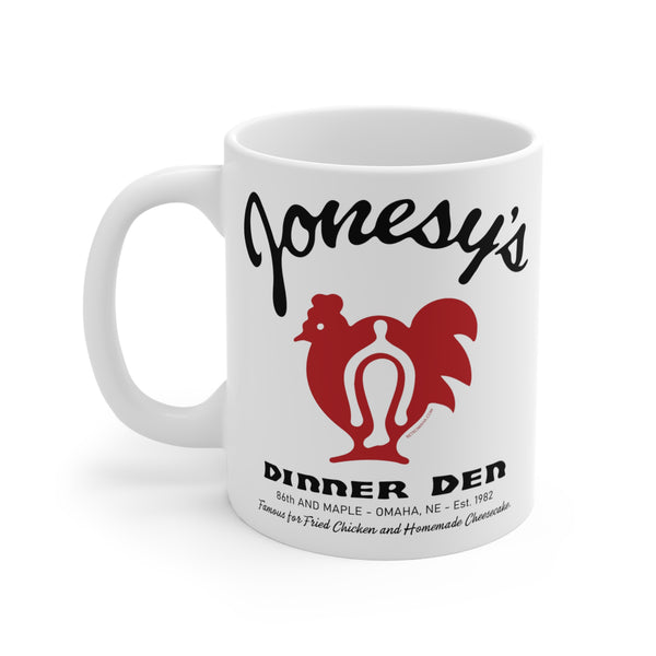 JONESY'S DINNER DEN Mug 11oz