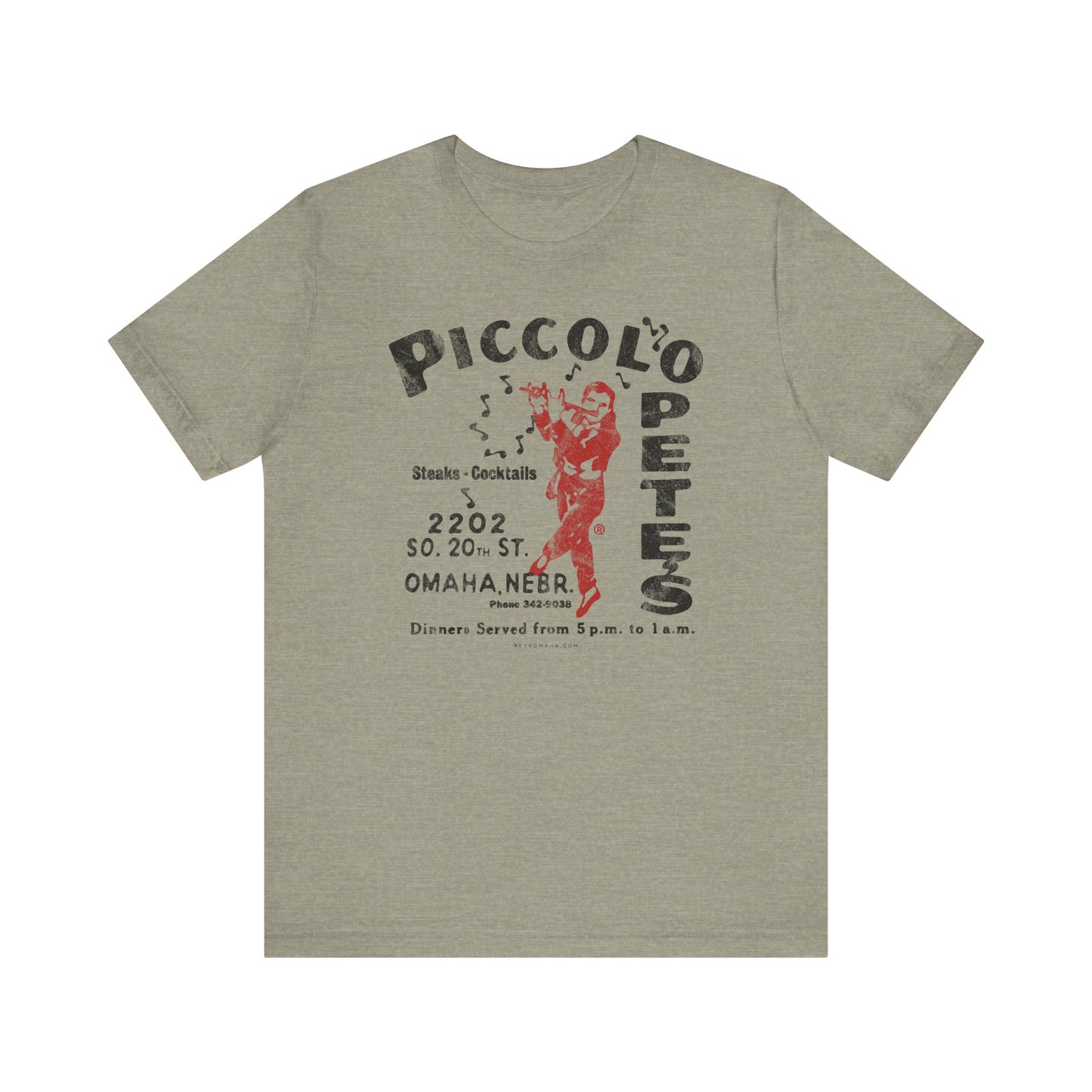 PICCOLO PETE'S Short Sleeve Tee