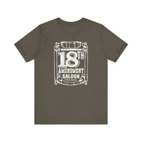 18TH AMENDMENT SALOON (1 color) Short Sleeve Tee