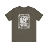 18TH AMENDMENT SALOON (1 color) Short Sleeve Tee