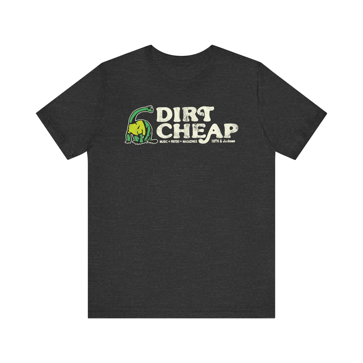 DIRT CHEAP RECORDS & TAPES Short Sleeve Tee