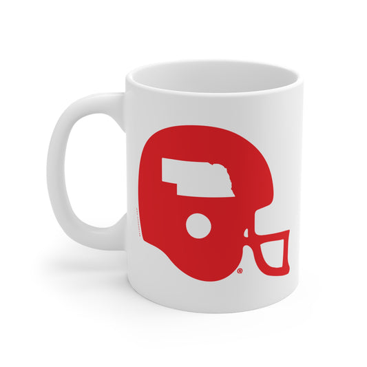 NEBRASKA HELMET Mug 11oz