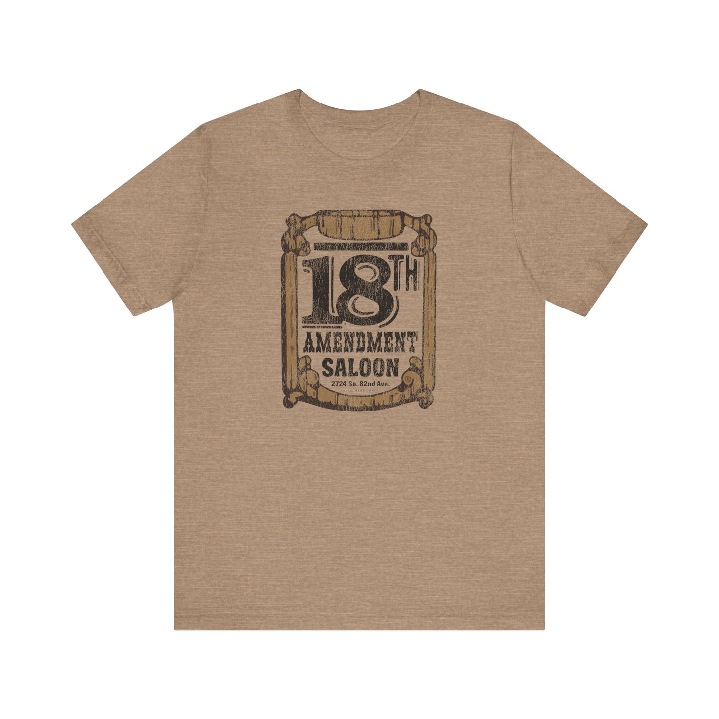 18TH AMENDMENT SALOON (2-color) Short Sleeve Tee