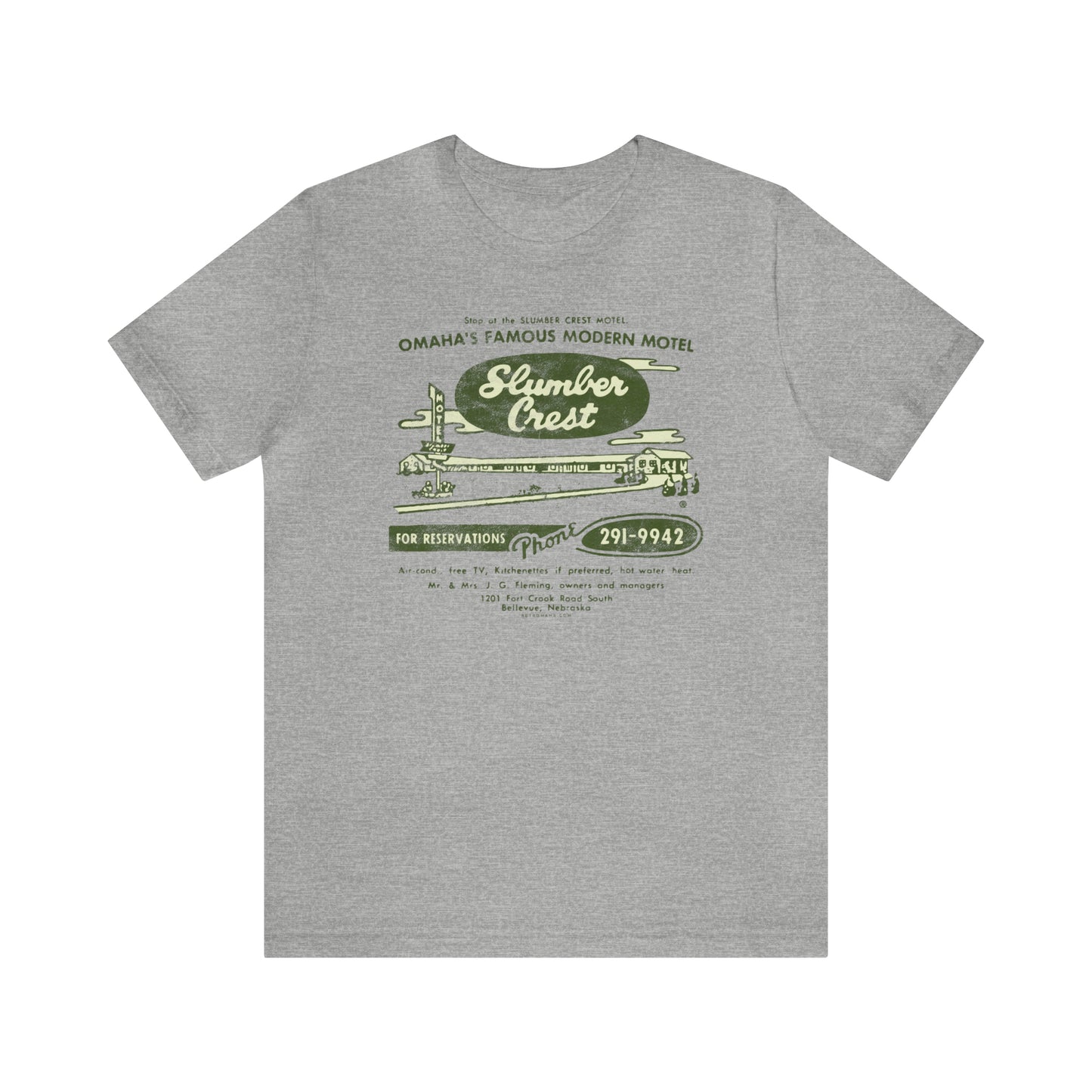SLUMBER CREST Short Sleeve Tee