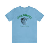 GALLAGHER'S FOOD & SPIRITS Unisex Jersey Short Sleeve Tee