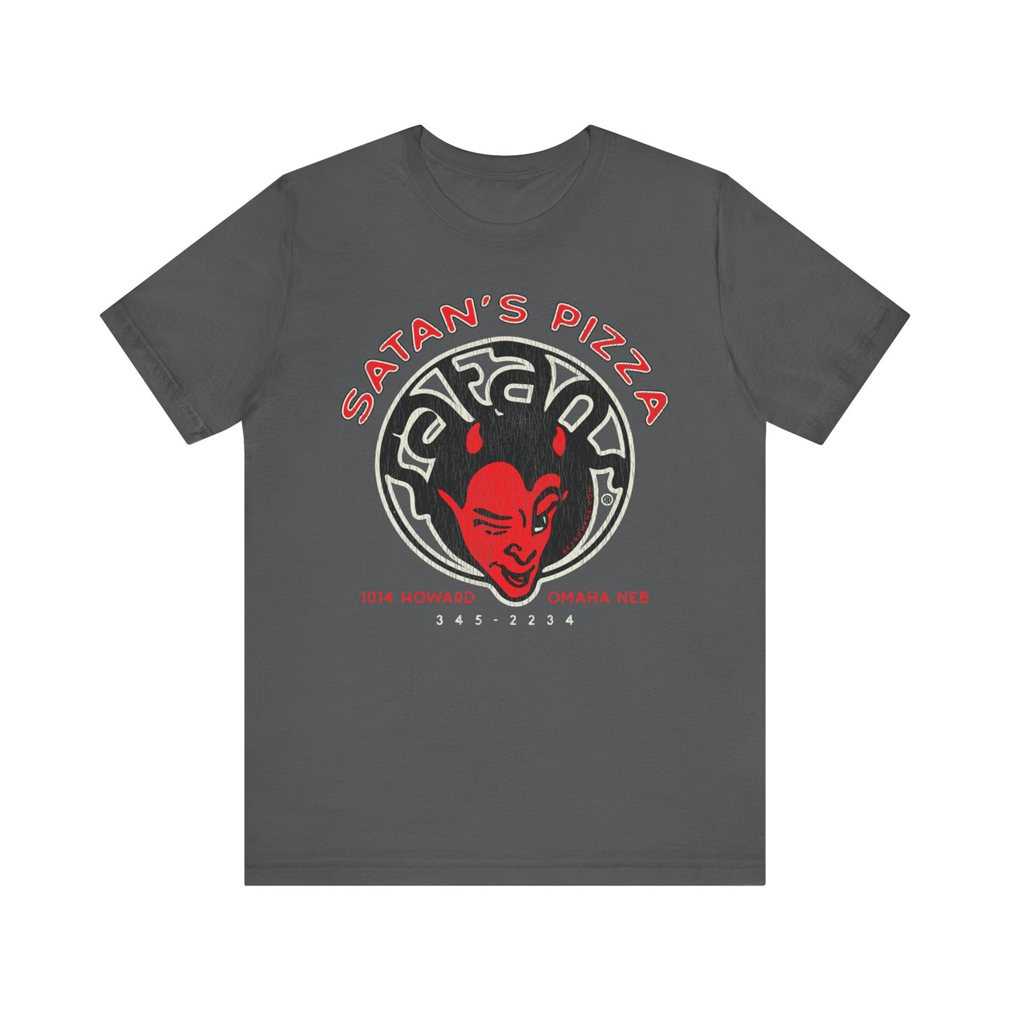 SATAN'S PIZZA Short Sleeve Tee