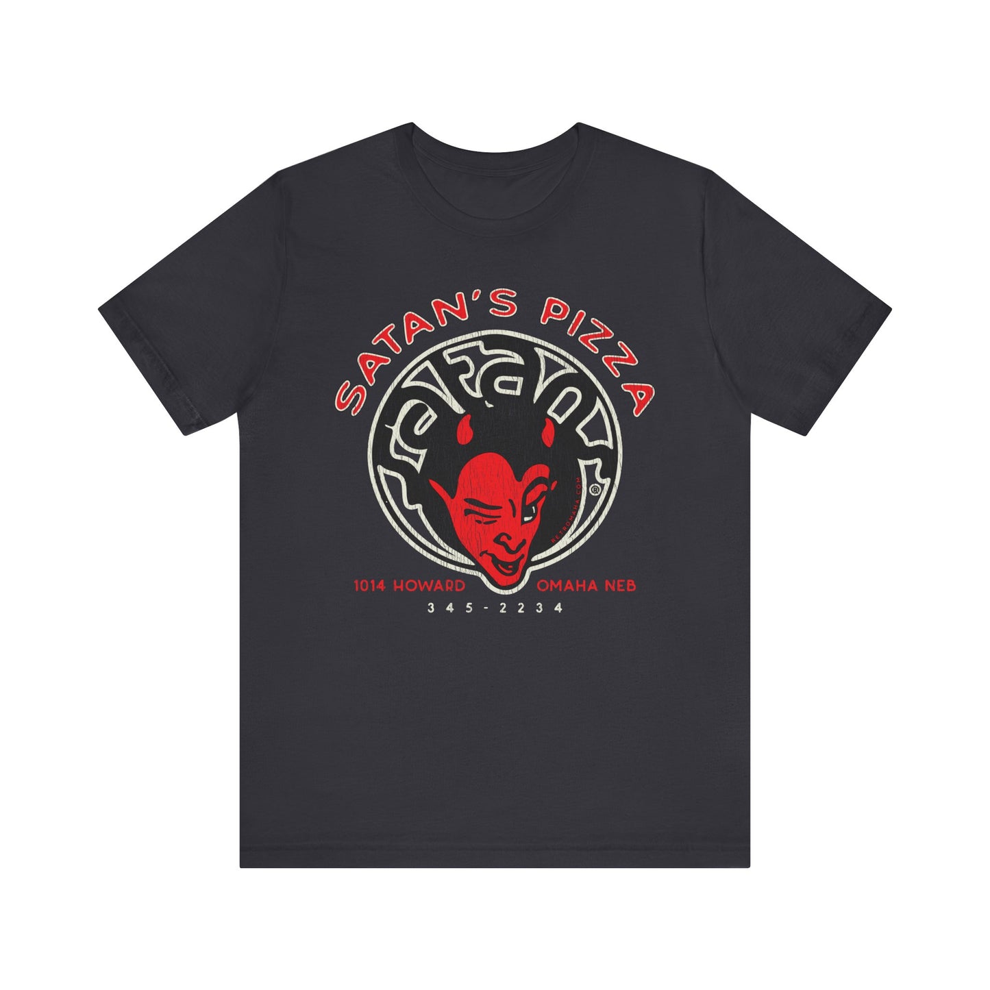 SATAN'S PIZZA Short Sleeve Tee