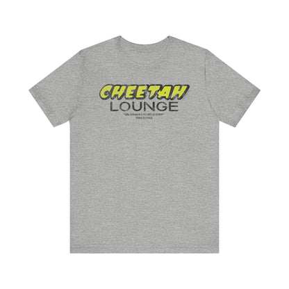 CHEETAH LOUNGE (DISTRESSED DESIGN) Short Sleeve Tee