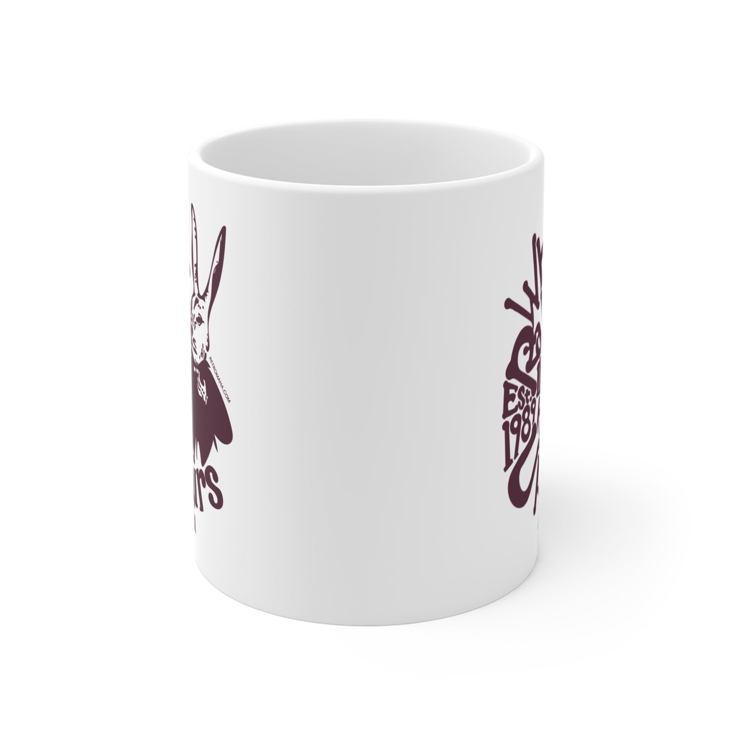 WHITE RABBIT Mug 11oz