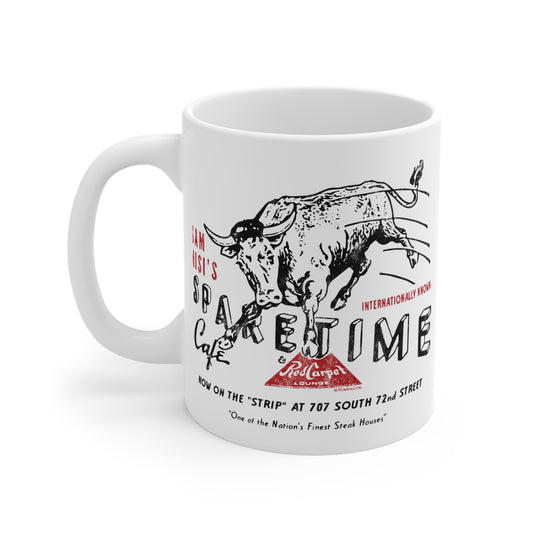 SPARETIME CAFÉ /RED CARPET LOUNGE Mug 11oz