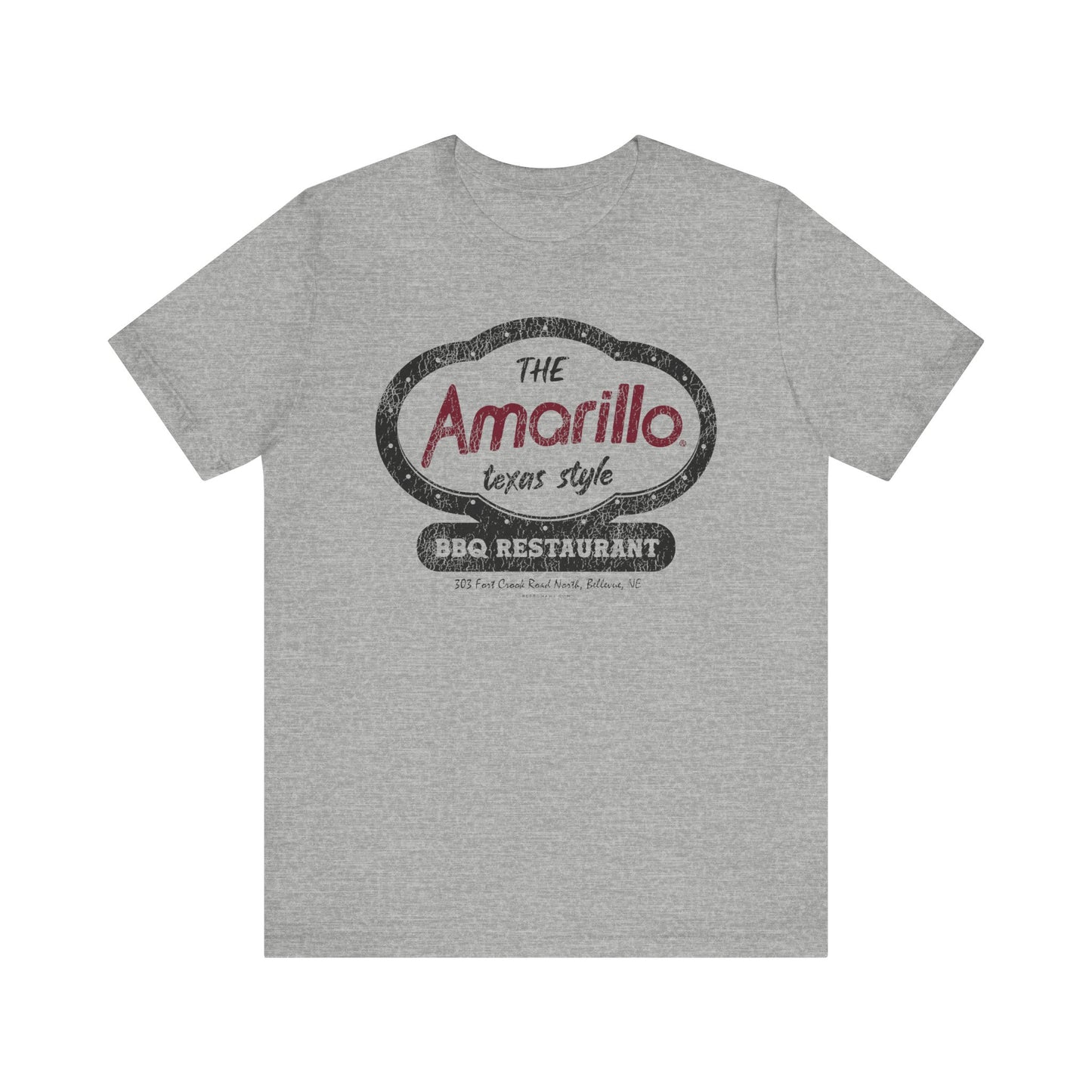AMARILLO BBQ RESTAURANT (v2) Short Sleeve Tee