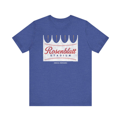 ROSENBLATT STADIUM (BEER LOGO) Unisex Jersey Short Sleeve Tee