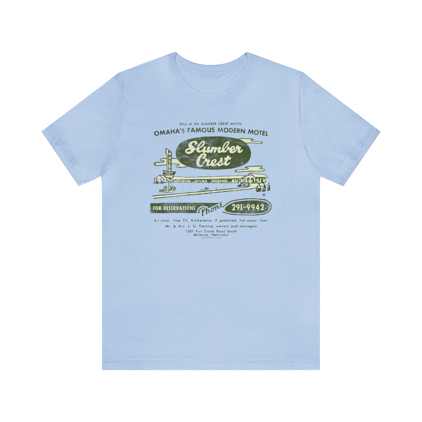 SLUMBER CREST Short Sleeve Tee
