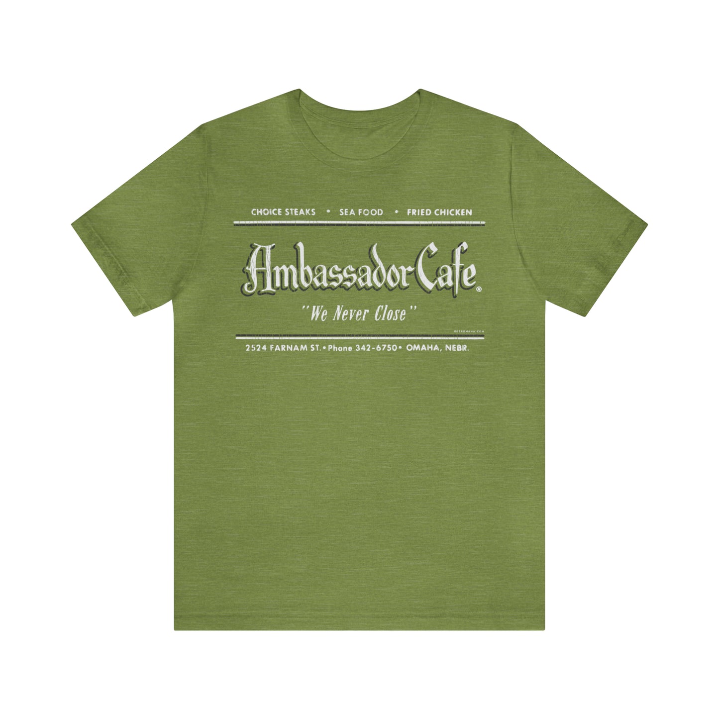 AMBASSADOR CAFE Short Sleeve Tee