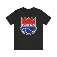 KC/OMAHA KINGS (Distressed Design) Short Sleeve Tee