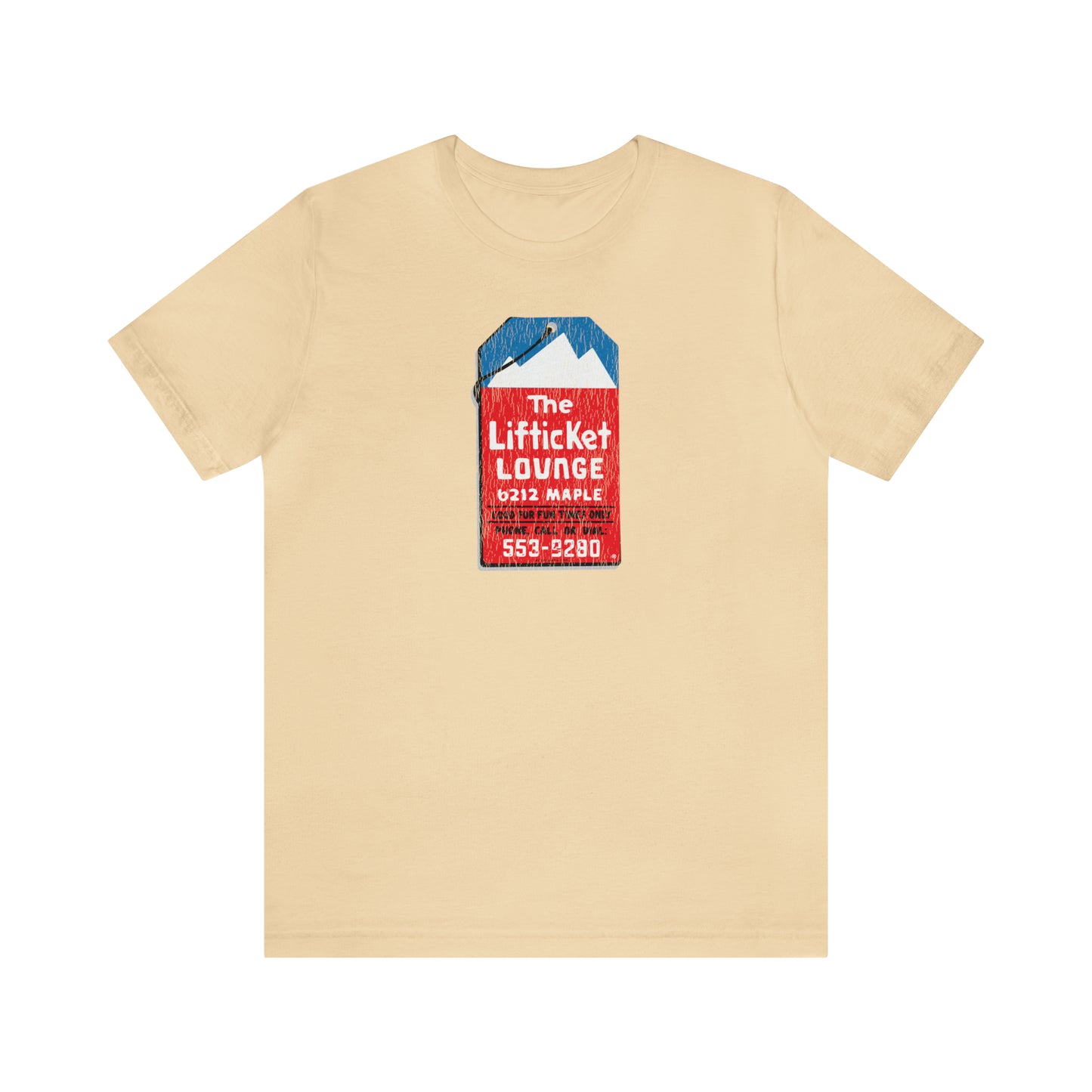 THE LIFTTICKET LOUNGE Short Sleeve Tee
