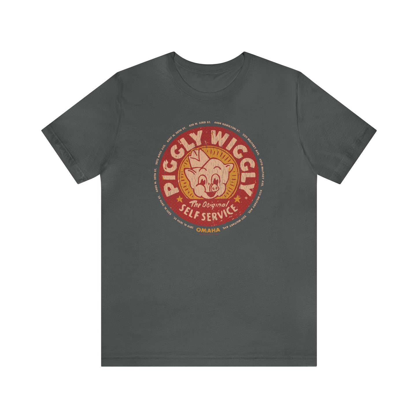 PIGGLY WIGGLY SUPERMARKETS Short Sleeve Tee