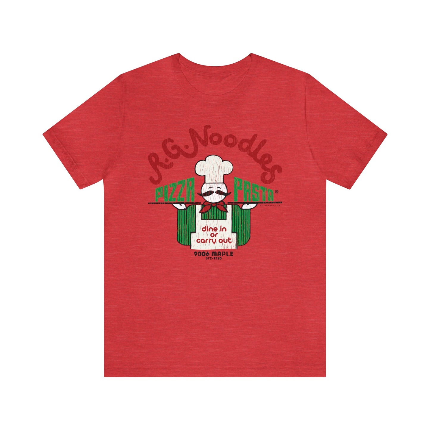 R.G. NOODLES PIZZA & PASTA Short Sleeve Tee
