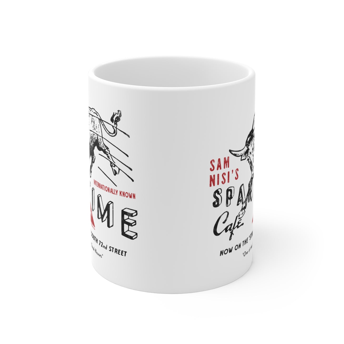 SPARETIME CAFÉ /RED CARPET LOUNGE Mug 11oz