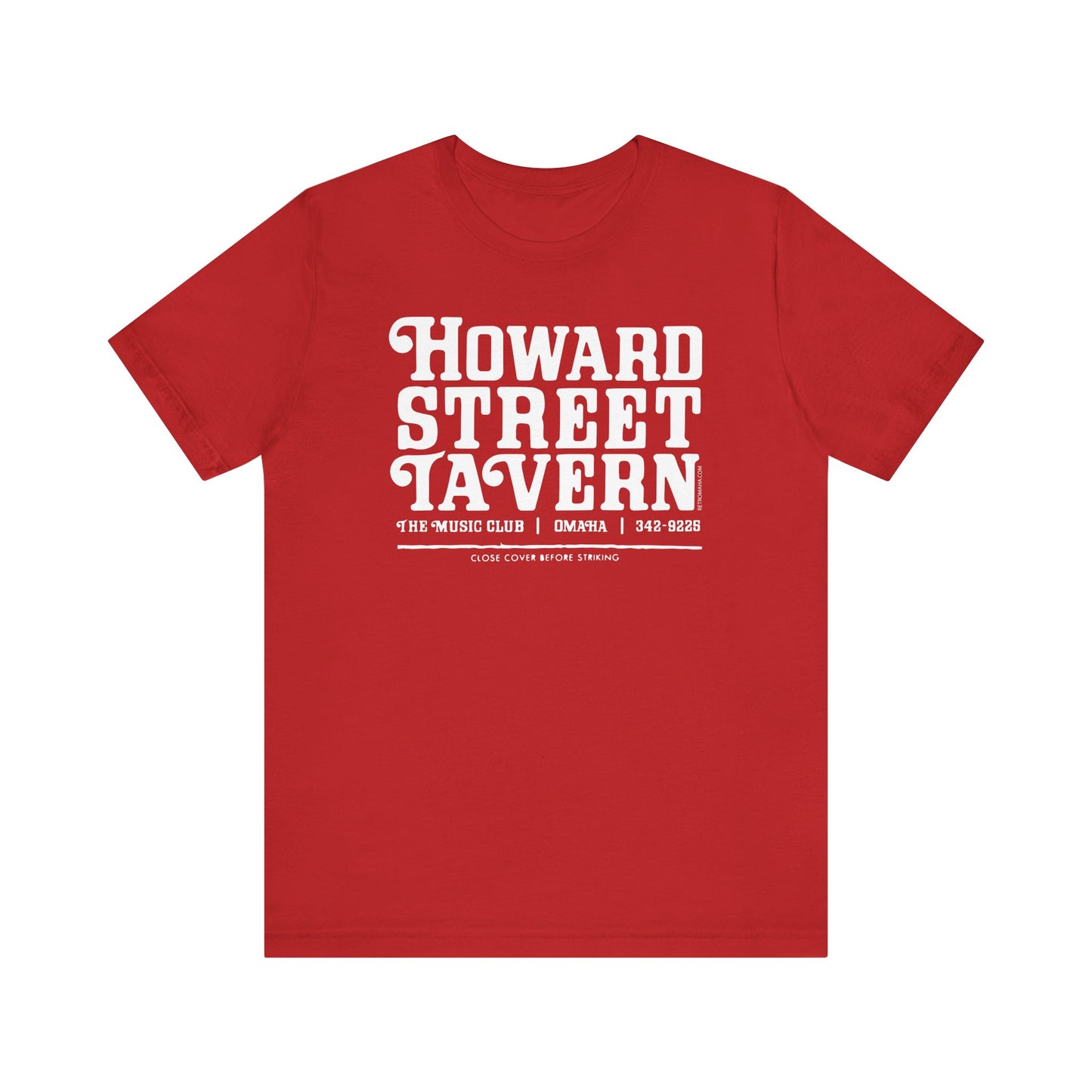 HOWARD STREET TAVERN (matchbook) Short Sleeve Tee