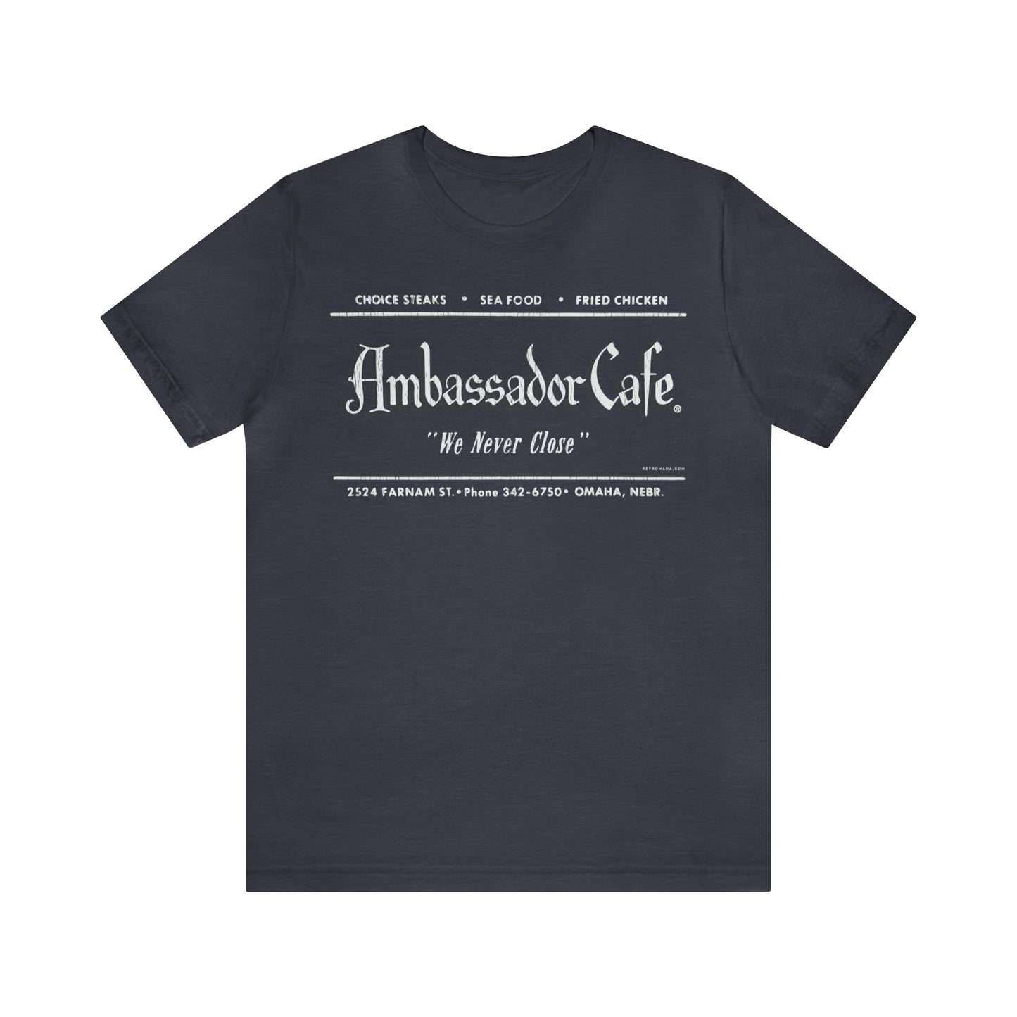 AMBASSADOR CAFE Short Sleeve Tee