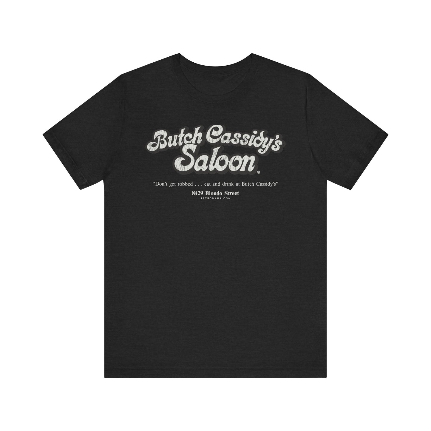 BUTCH CASSIDY'S SALOON - Short Sleeve Tee
