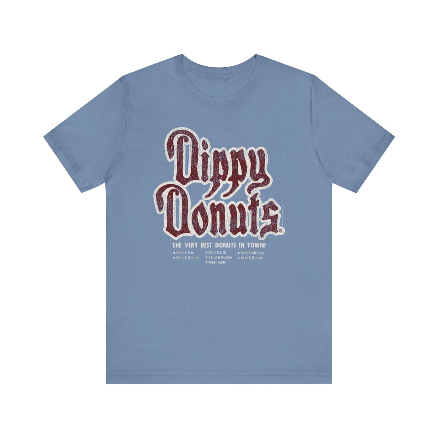 DIPPY DONUTS (WORDMARK) Short Sleeve Tee
