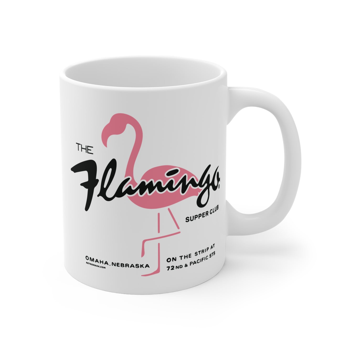 FLAMINGO SUPPER CLUB Mug 11oz