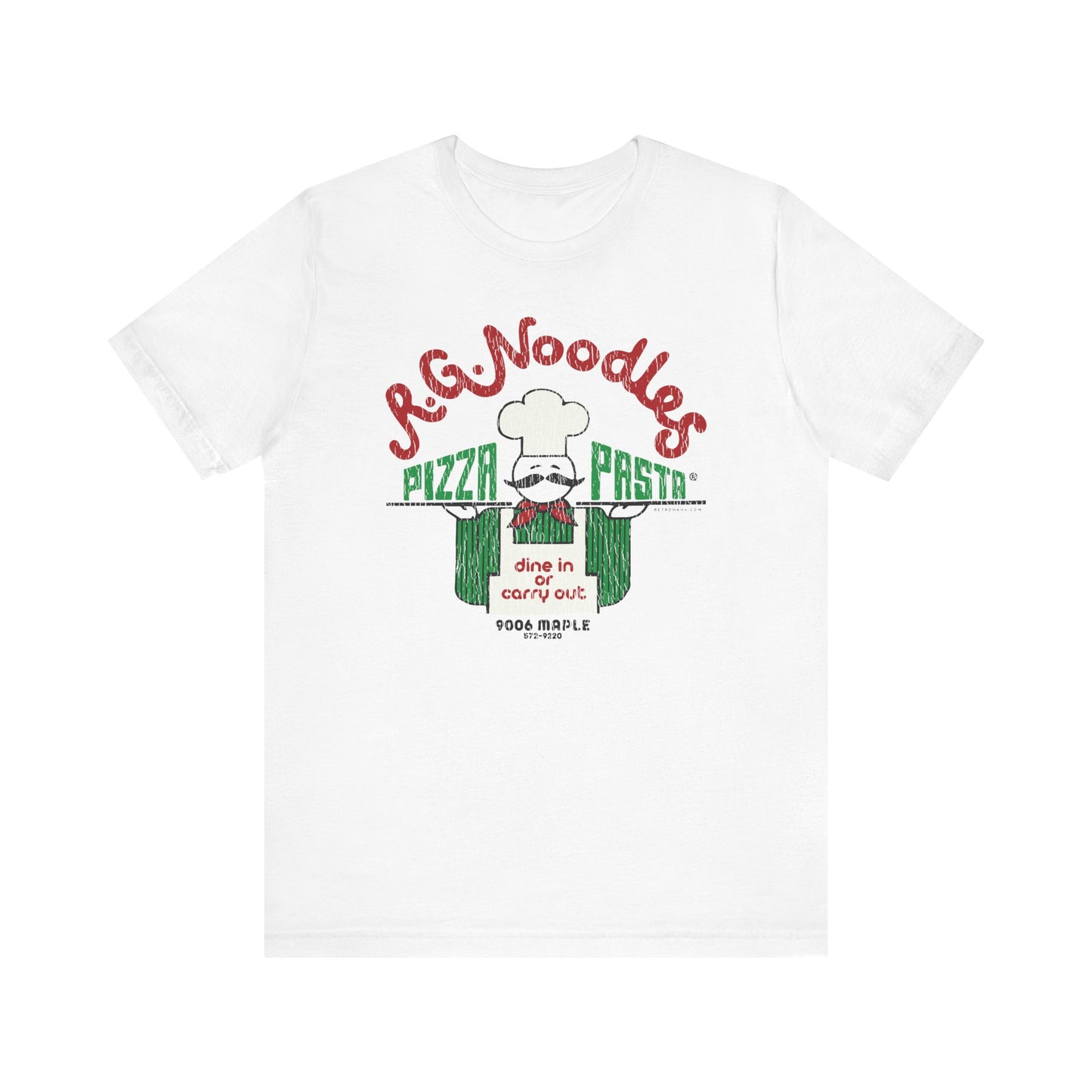 R.G. NOODLES PIZZA & PASTA Short Sleeve Tee