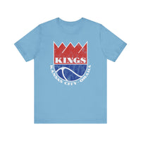 KC/OMAHA KINGS (Distressed Design) Short Sleeve Tee