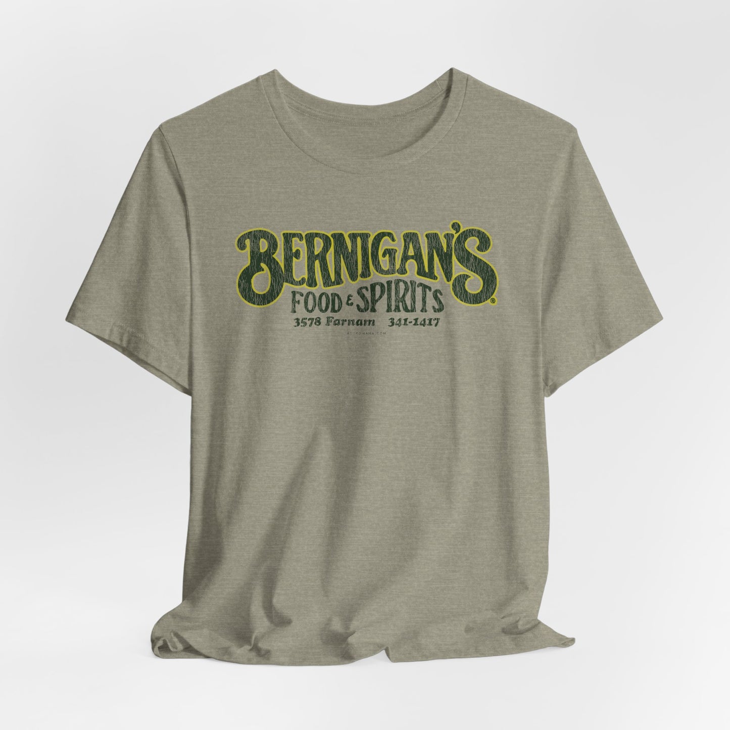 BERNIGAN'S FOOD & SPIRITS Short Sleeve Tee