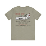 SHORT STOP RESTAURANT & LOUNGE Short Sleeve Tee